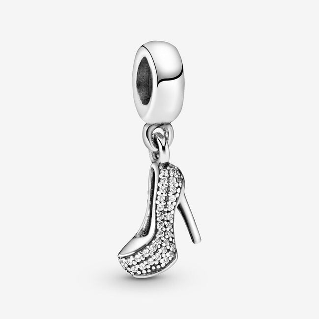 Pandora Moments Pavé Stiletto Shoe Dangle Charm