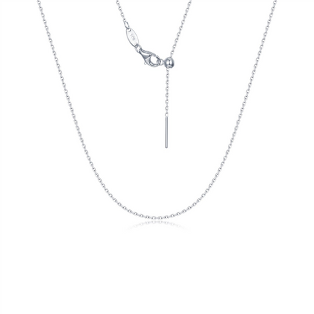 Lafonn 20" Sterling Silver Venus Bolo Chain