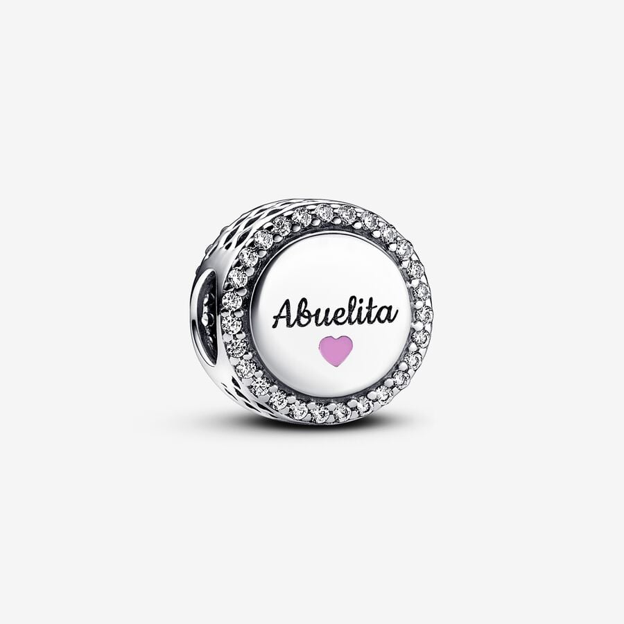 Pandora Moments Love Abuelita Engravable Charm