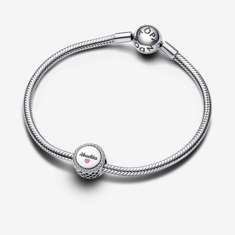 Pandora Moments Love Abuelita Engravable Charm