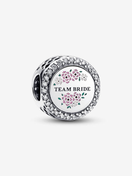 Pandora Moments Engravable Team Bride Charm