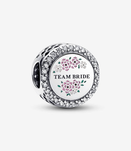Pandora Moments Engravable Team Bride Charm