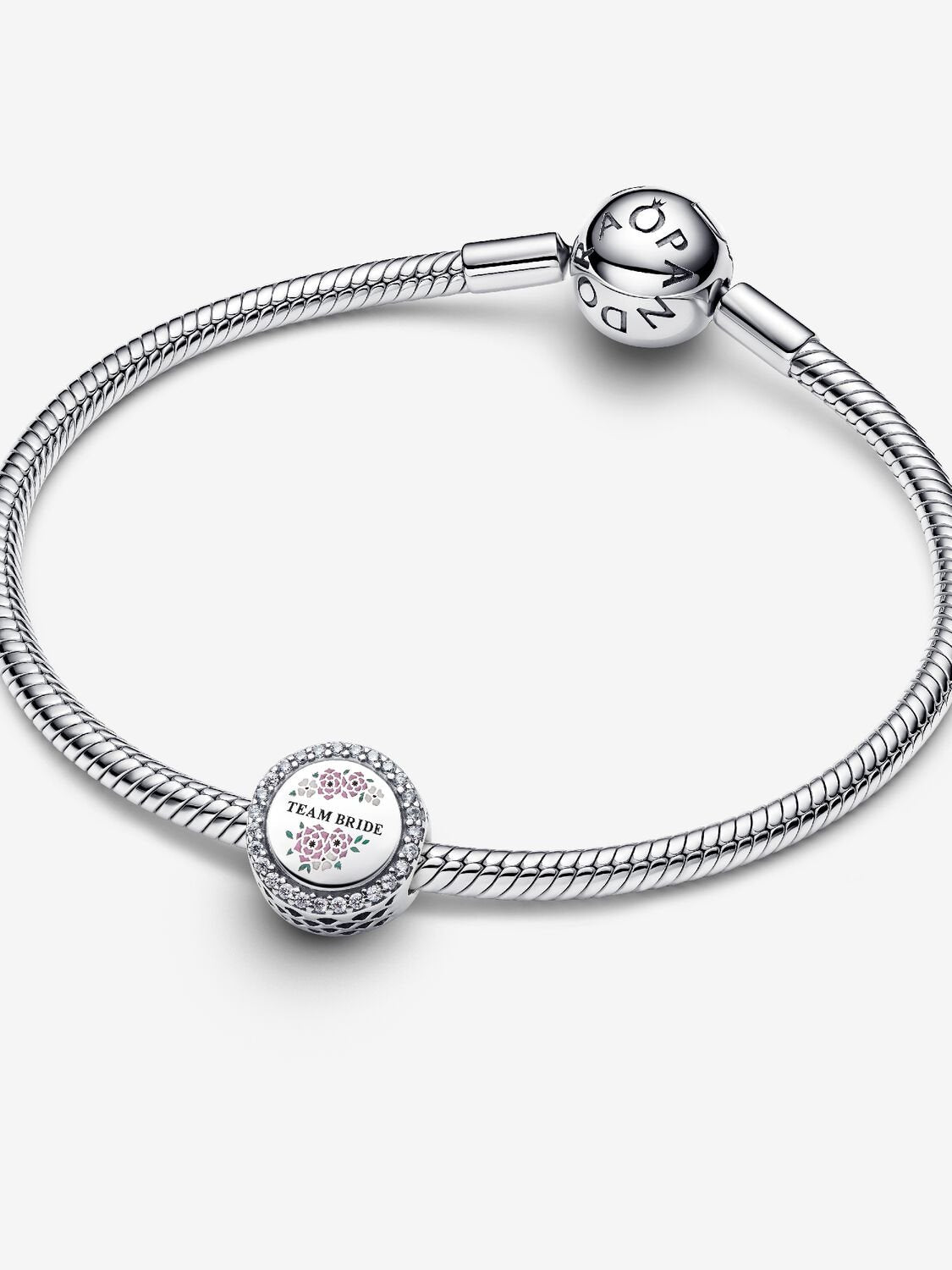 Pandora Moments Engravable Team Bride Charm