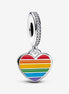 Pandora Moments Pride Rainbow Heart Dangle Charm