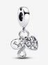 Pandora Moments Silver Family Infinity Triple Dangle Charm