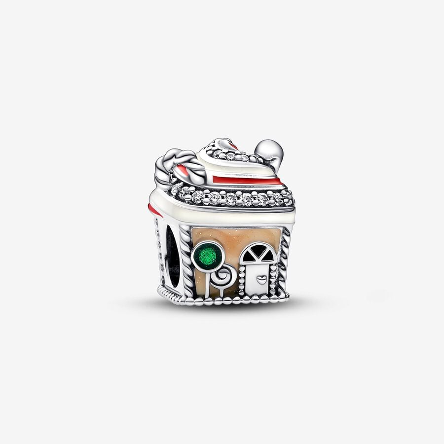 Pandora Moments Festive Gingerbread House Charm