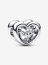 Pandora Moments Radiant Heart & Floating Stone Charm