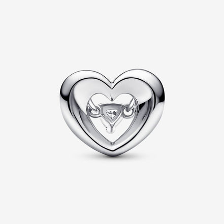 Pandora Moments Radiant Heart & Floating Stone Charm