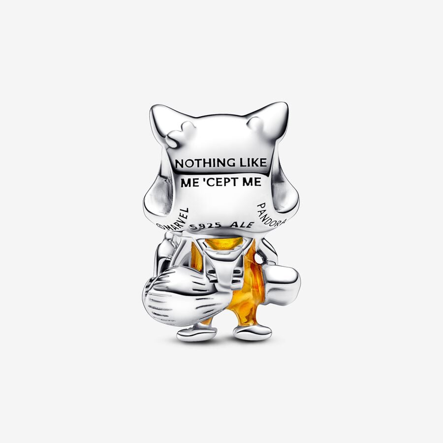 Pandora Marvel Guardians of the Galaxy Rocket Raccoon Charm