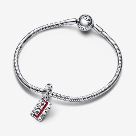 Pandora Marvel Guardians of the Galaxy Cassette Tape Dangle Charm