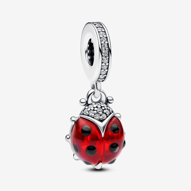 Pandora Moments Red Ladybird Dangle Charm
