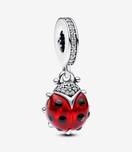 Pandora Moments Red Ladybird Dangle Charm