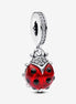 Pandora Moments Red Ladybird Dangle Charm