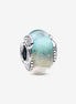 Pandora Moments Multi-Color Murano Glass And Curved Feather Charm