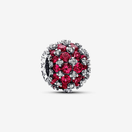 Pandora Moments Sparkling Pavé Round Pink Charm