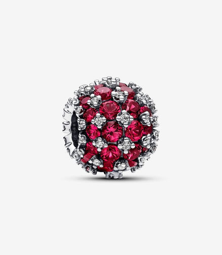 Pandora Moments Sparkling Pavé Round Pink Charm