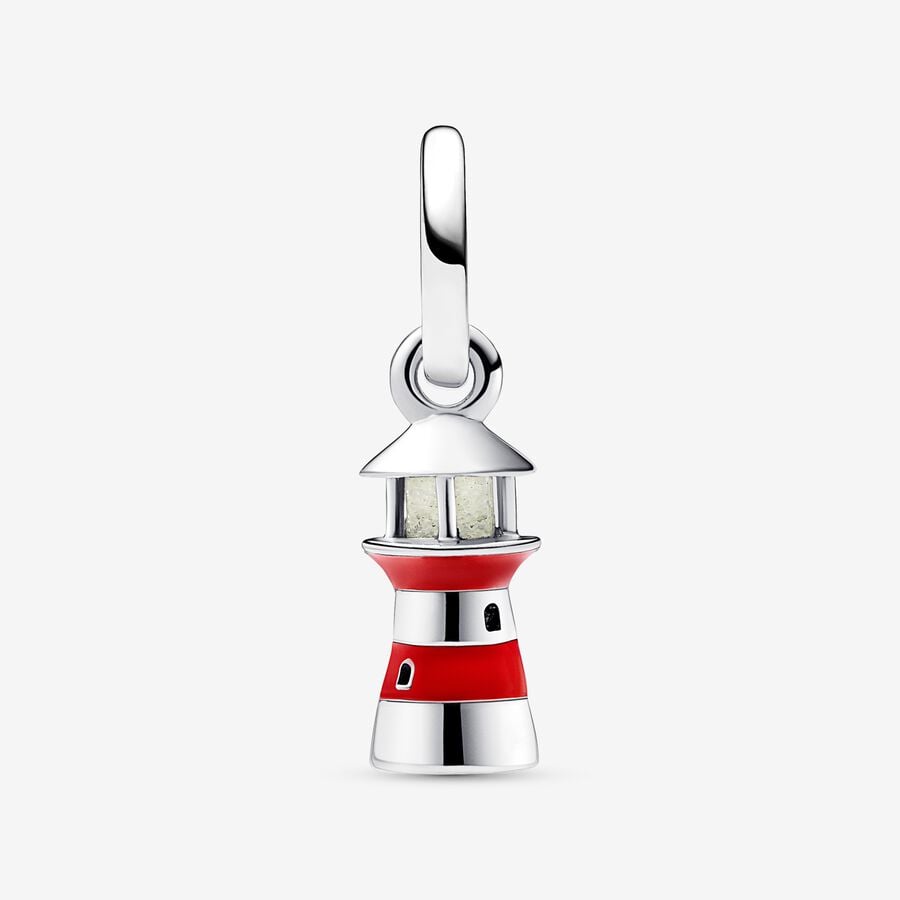 Pandora Moments Glow-In-The-Dark Lighthouse Dangle Charm