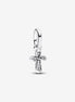 Pandora ME/Moments Silver Sparkling Cross Mini Dangle Charm