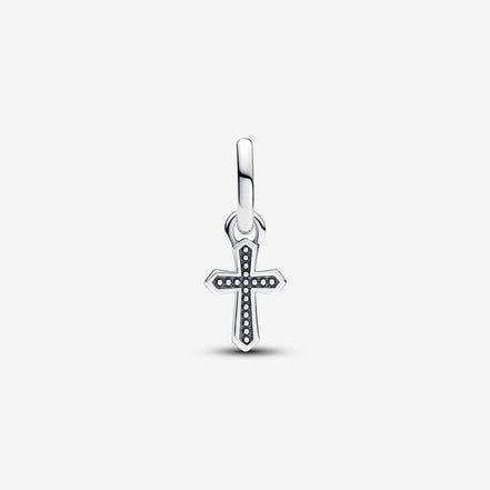 Pandora ME/Moments Silver Sparkling Cross Mini Dangle Charm
