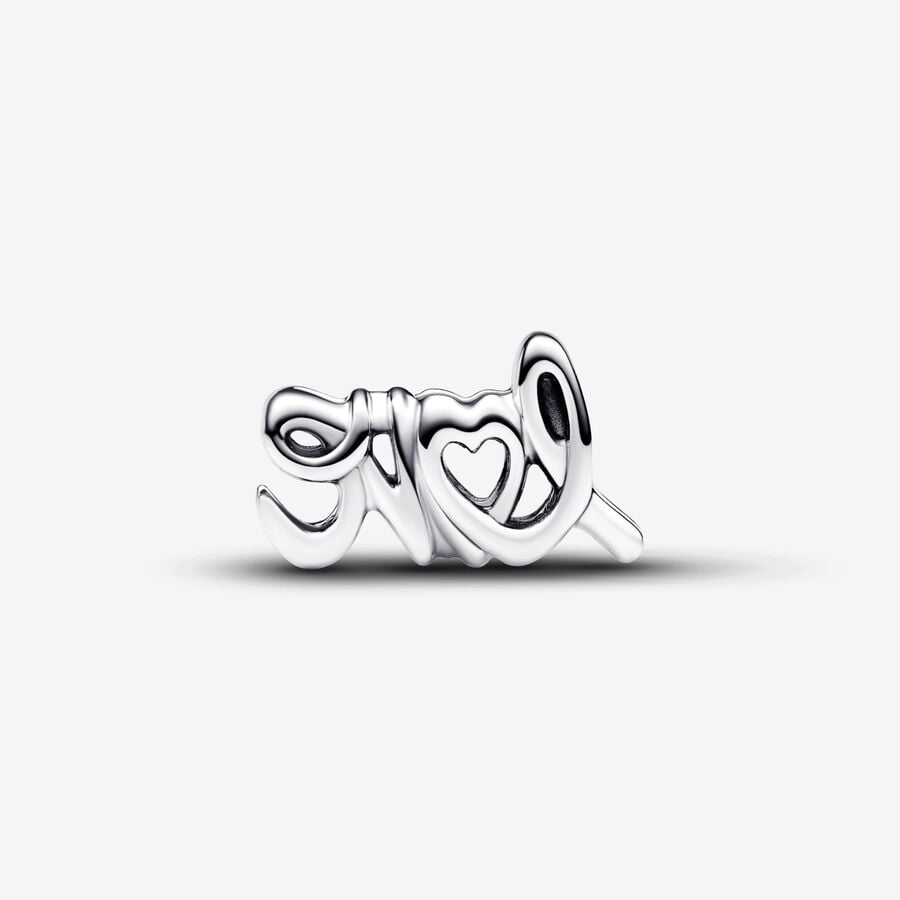 Pandora Moments Silver Handwritten 