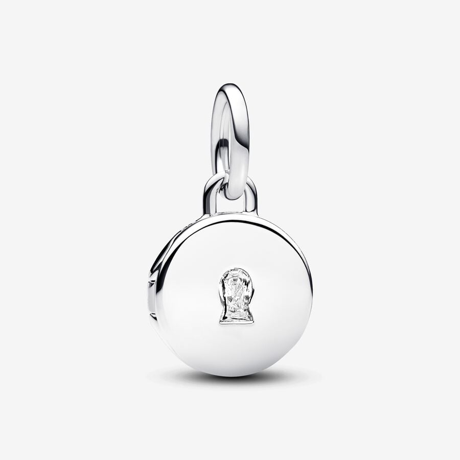 Pandora Moments Openable & Engravable Love Locket Dangle Charm