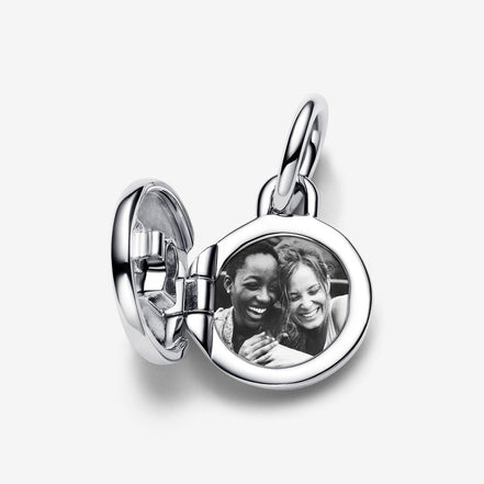Pandora Moments Openable & Engravable Love Locket Dangle Charm