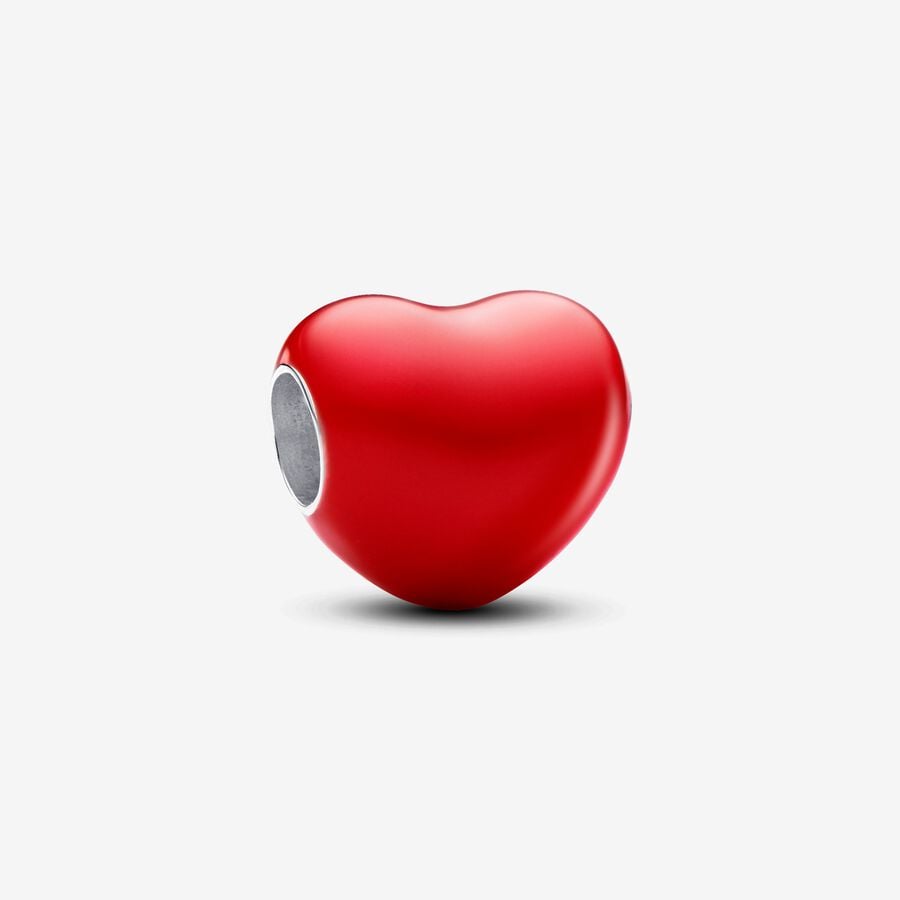 Pandora Moments Color-Changing Hidden Message Heart Charm