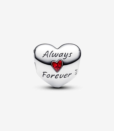 Pandora Disney Mickey Mouse & Minnie Mouse Heart Charm