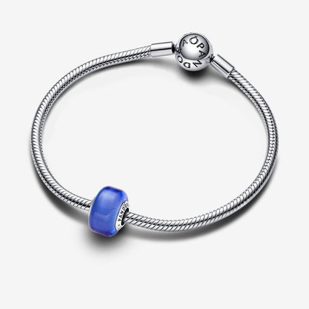 Pandora Moments Blue Mini Murano Glass Charm