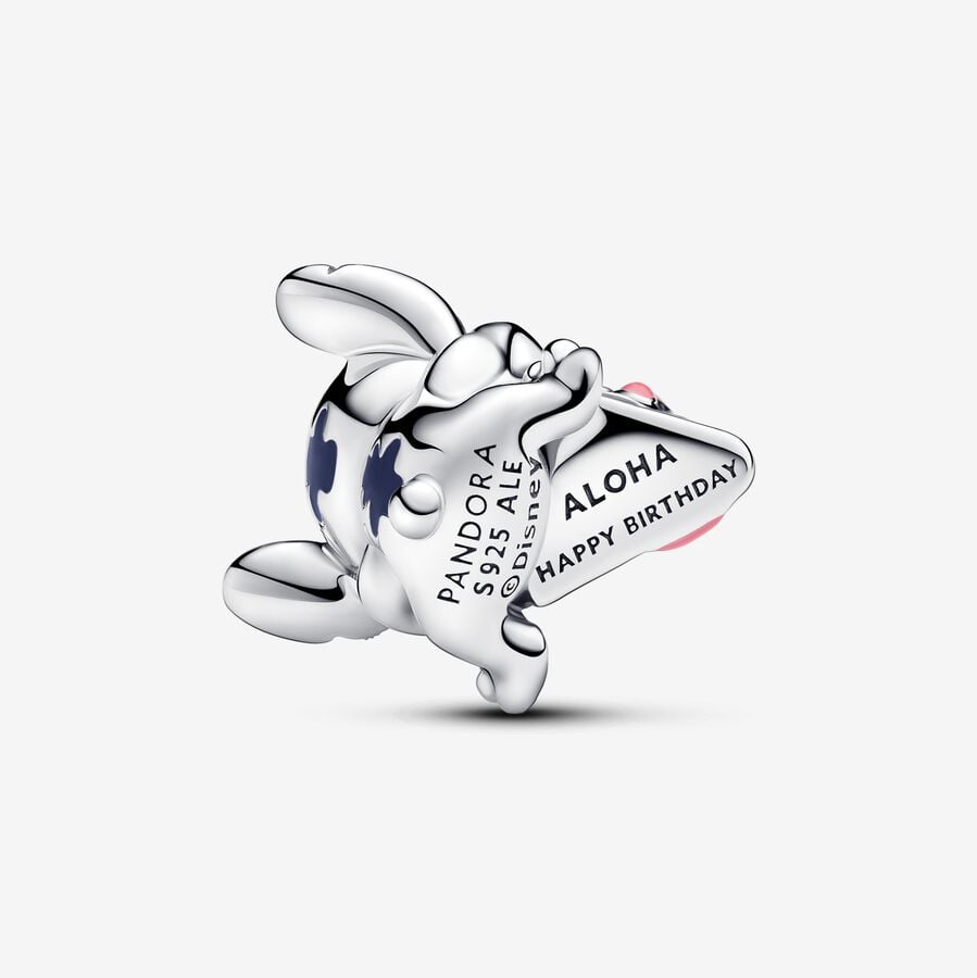Pandora Moments Disney Stitch Birthday Cake Charm