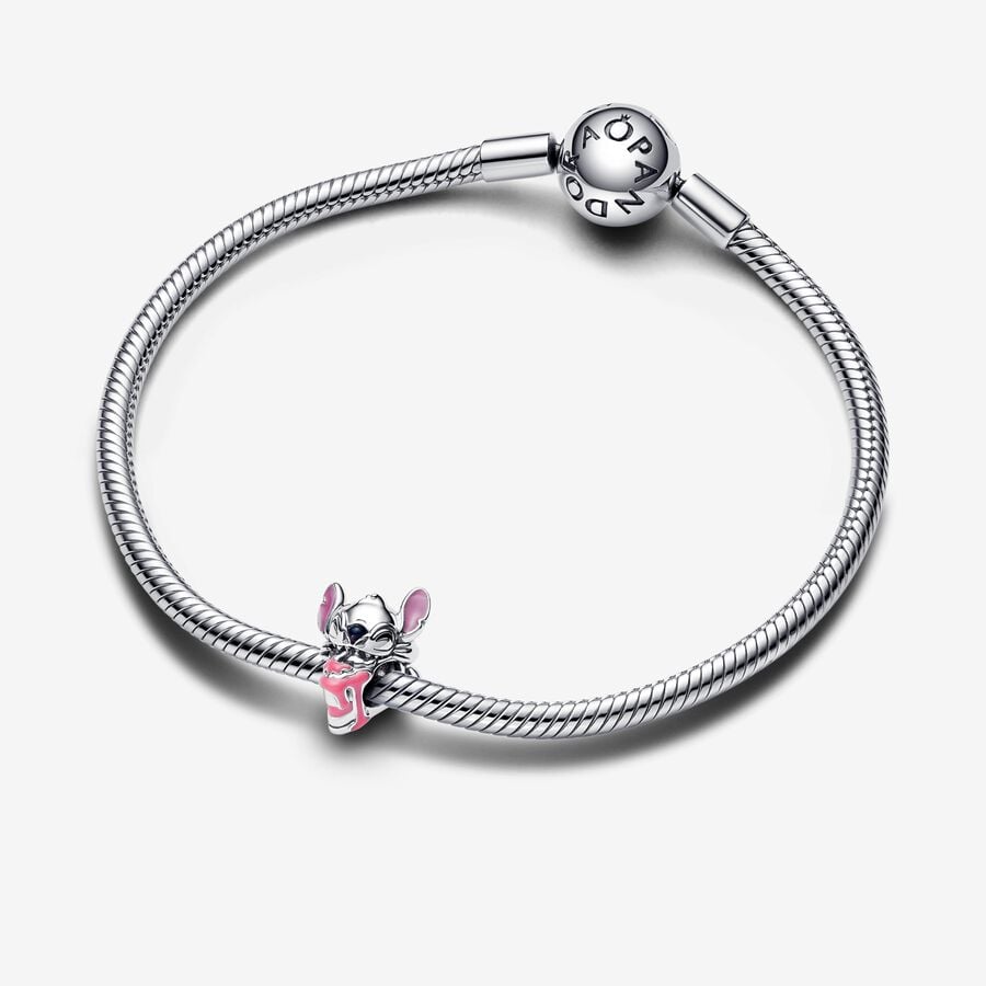 Pandora Moments Disney Stitch Birthday Cake Charm