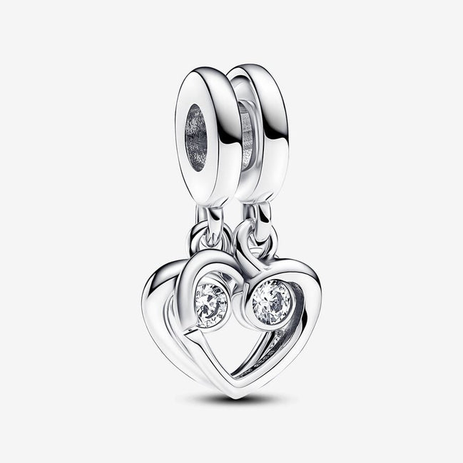 Pandora Moments "Forever & Always"  Splittable Dangle Charm