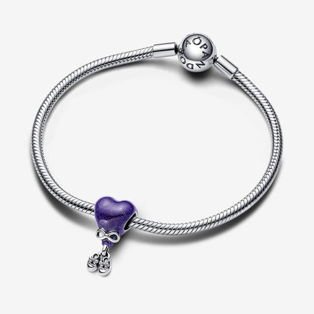 Pandora Moments Color-Changing Gender Reveal Girl Charm