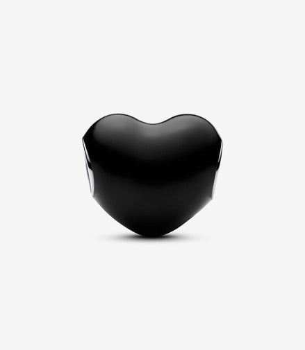 Pandora Moments Black Heart Charm