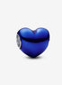 Pandora Moments Metallic Blue Heart Charm