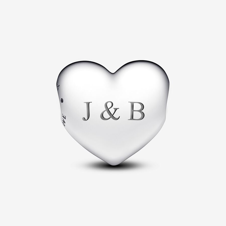 Pandora Moments Be Love Engravable Large Heart Charm