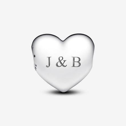 Pandora Moments Be Love Engravable Large Heart Charm