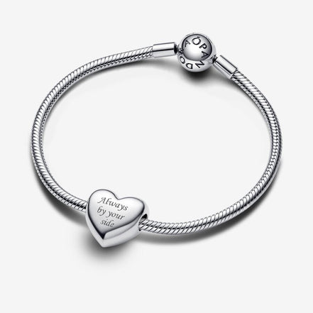 Pandora Moments Be Love Engravable Large Heart Charm
