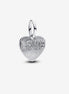 Pandora Moments Engravable Love Heart Dangle Charm