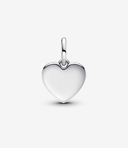 Pandora Moments Engravable Love Heart Dangle Charm