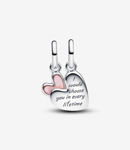 Pandora Moments Splittable Mother & Daughter Dangle Charm