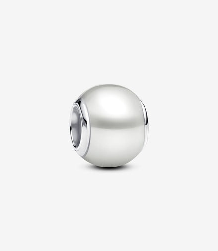 Pandora Moments Silver White Charm