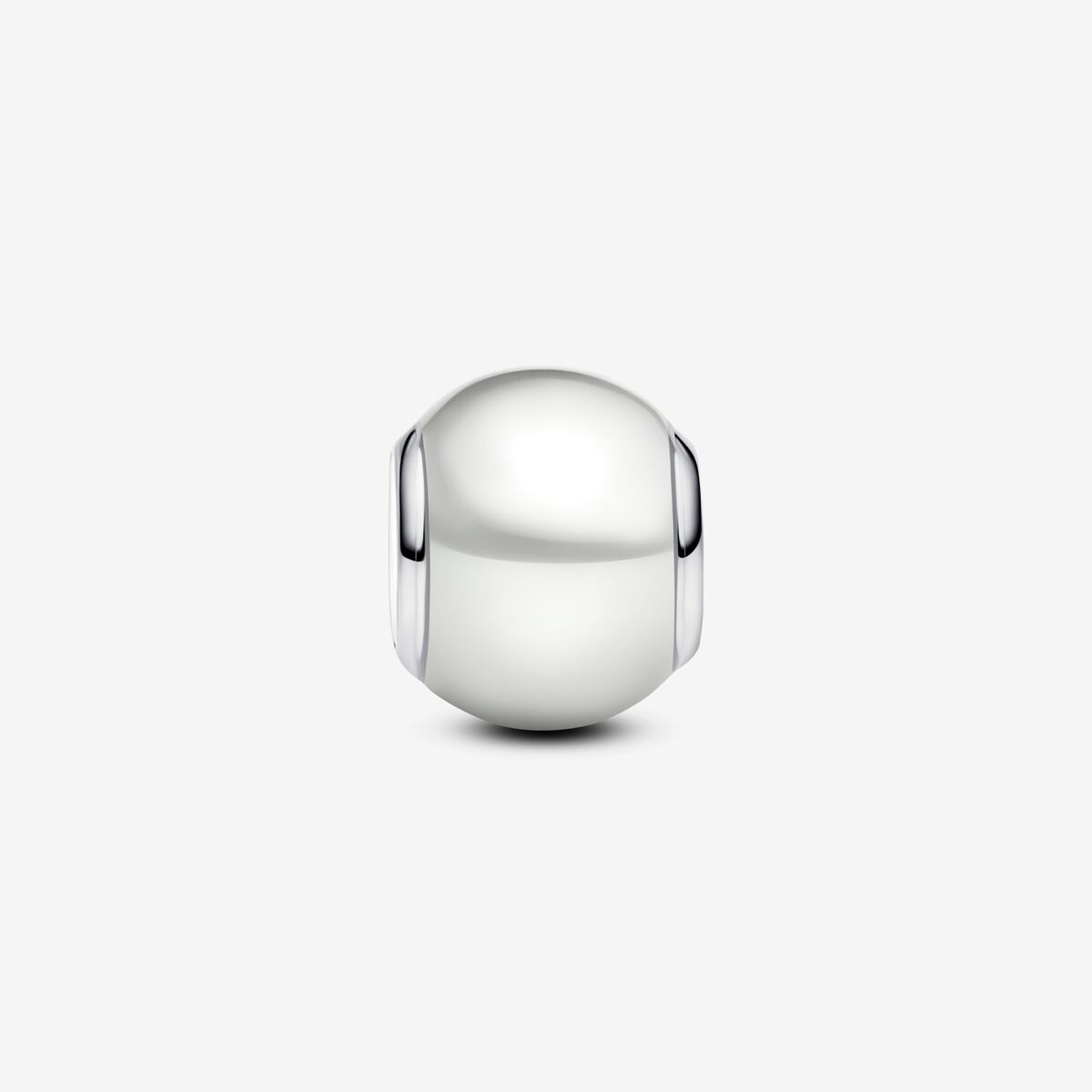 Pandora Moments Silver White Charm