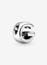 Pandora Moments Silver Letter G Alphabet Charm