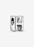 Pandora Moments Silver Letter H Alphabet Charm