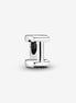 Pandora Moments Silver Letter I Alphabet Charm