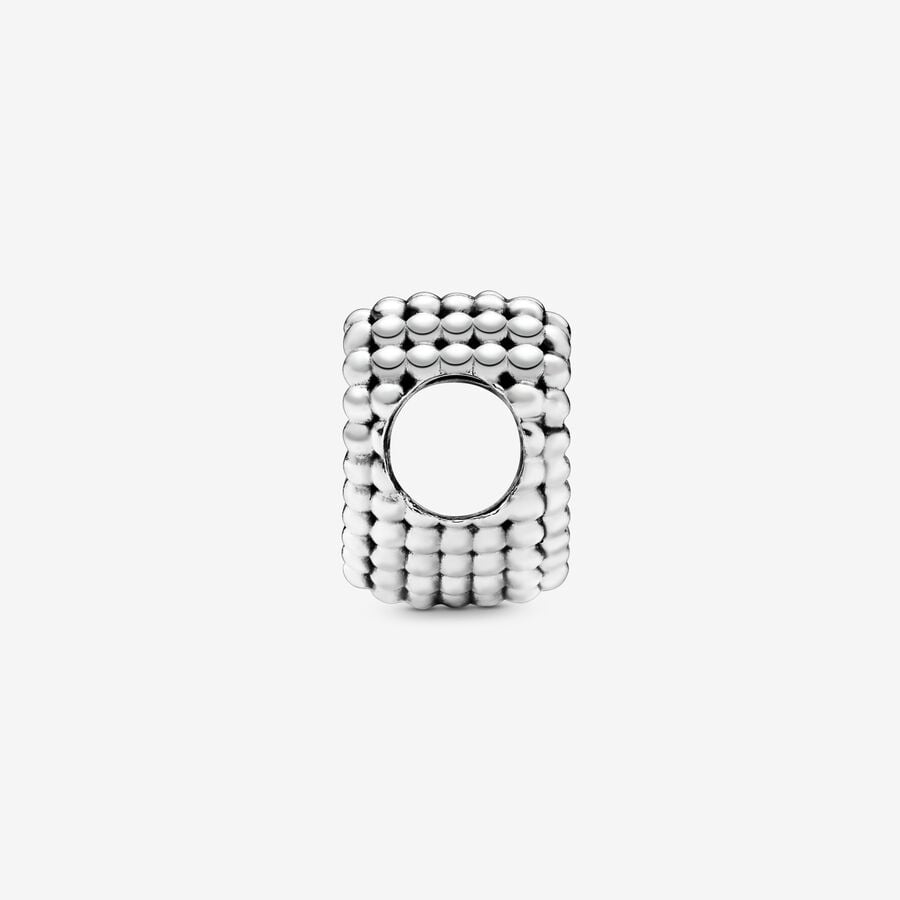 Pandora Moments Beaded Open Heart Charm