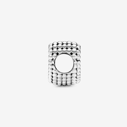 Pandora Moments Beaded Open Heart Charm