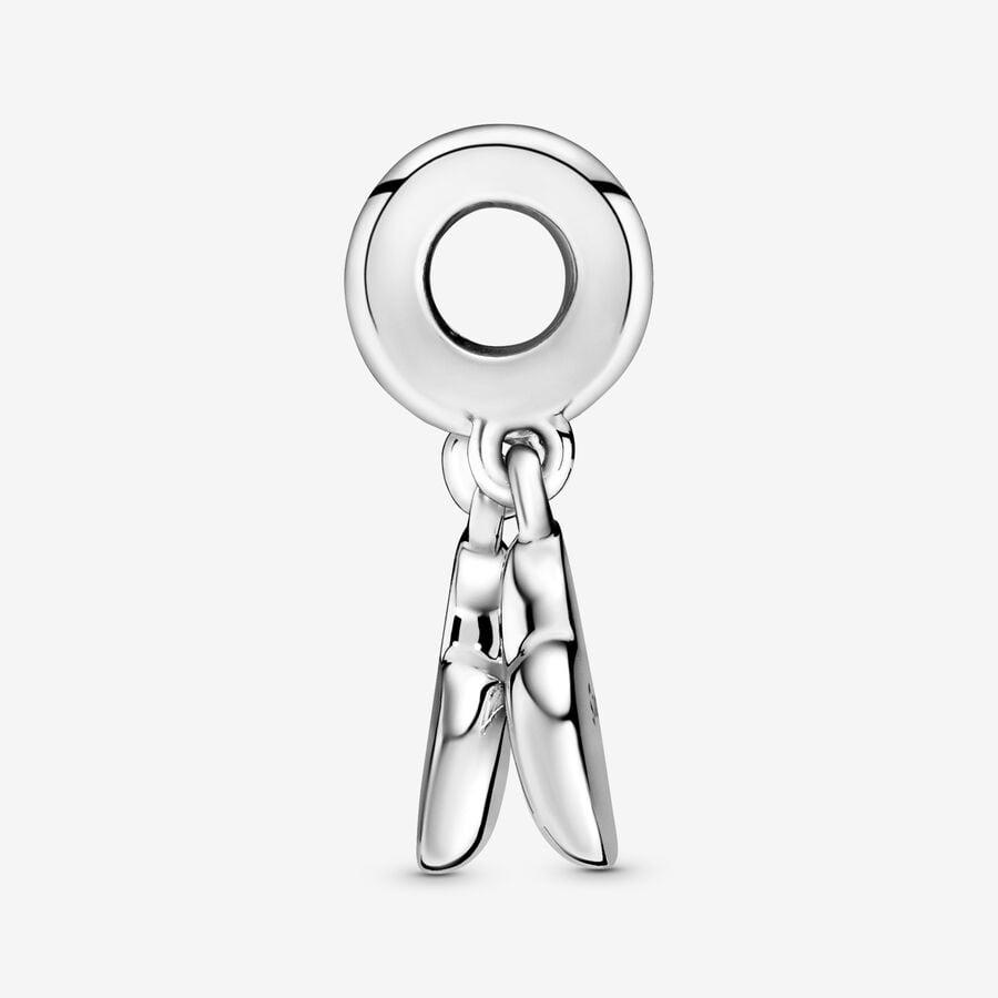 Pandora Moments Silver Mother & Son Heart Split Dangle Charm