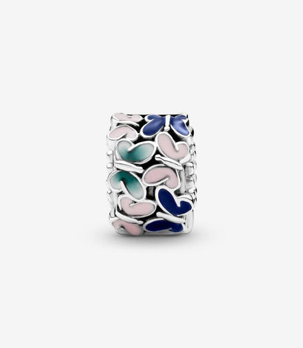 Pandora Moments Silver Butterflies Clip Charm